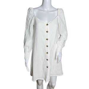 FRNCH Women's White Dress